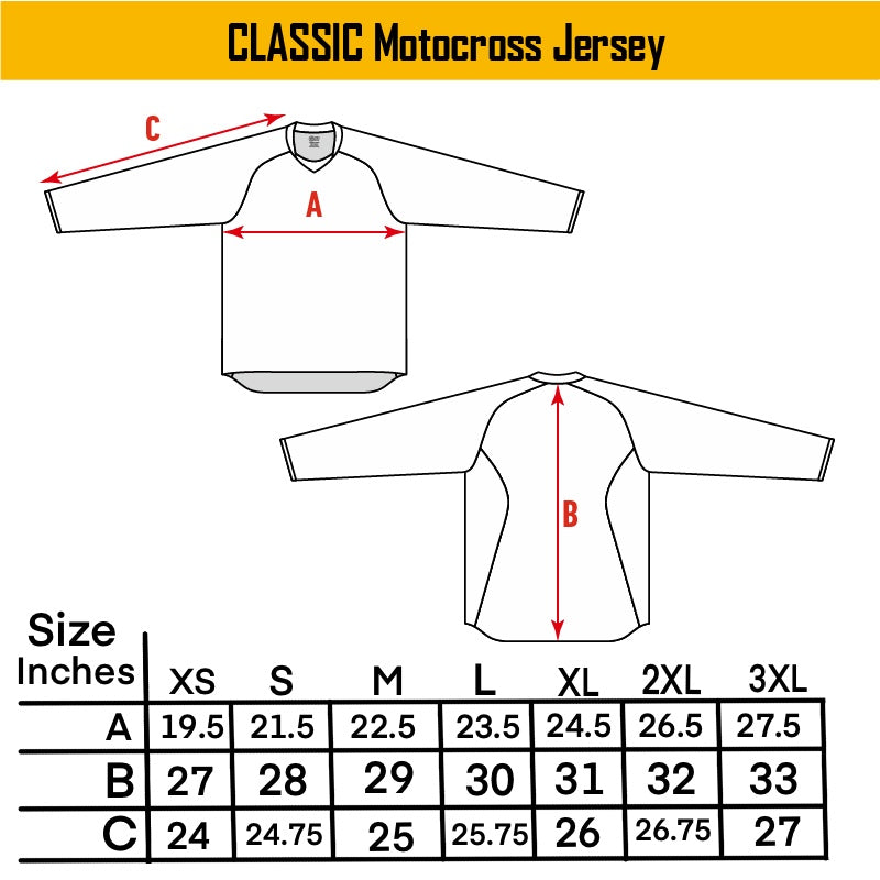 Rave Xing Motocross Jersey