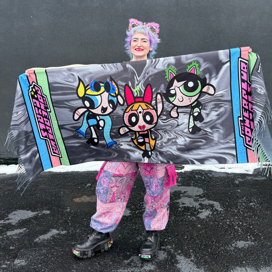 Dark PowerPlur Girls Pashmina