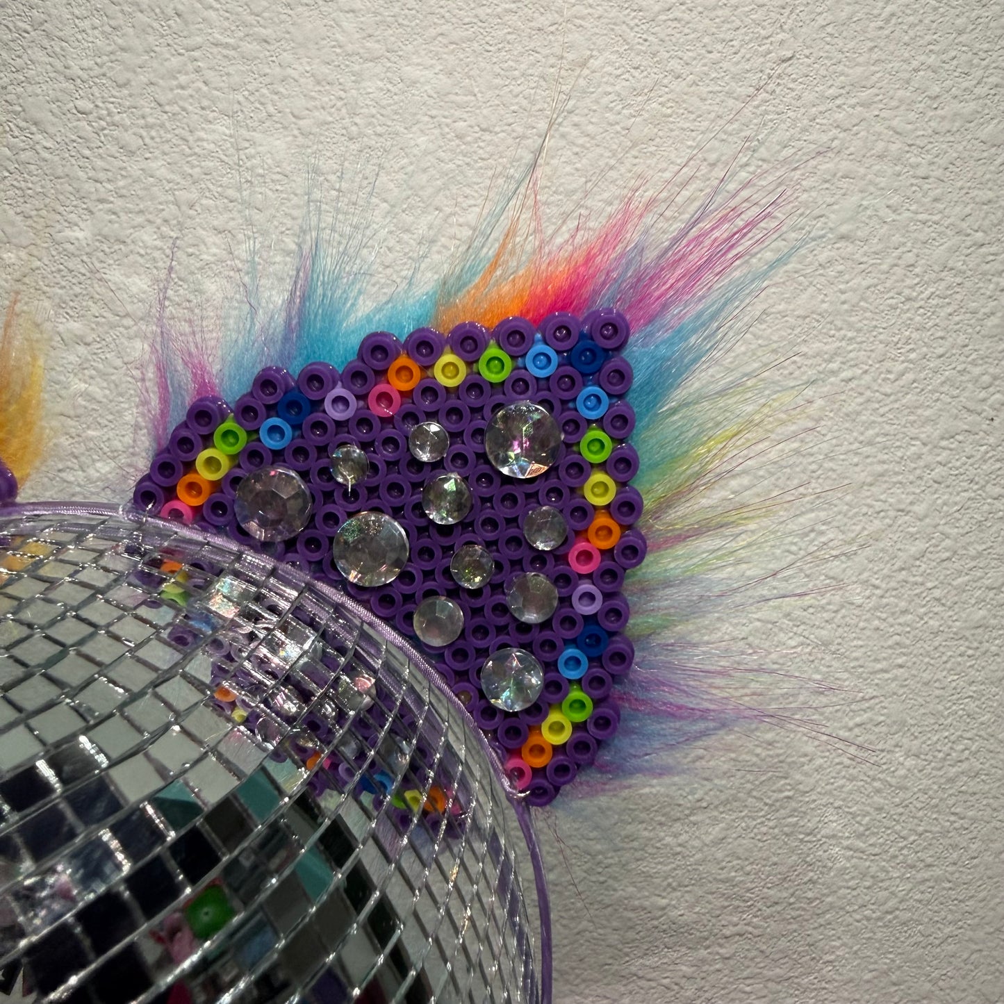 Sparkle Disco Harness Ears