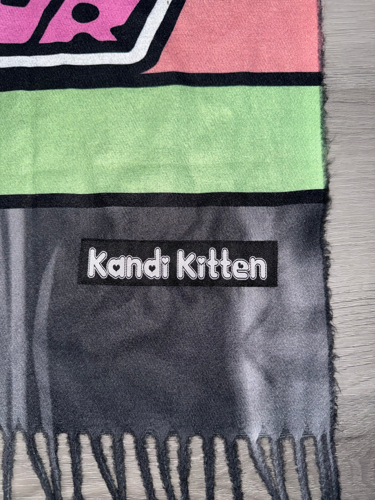Dark PowerPlur Girls Pashmina