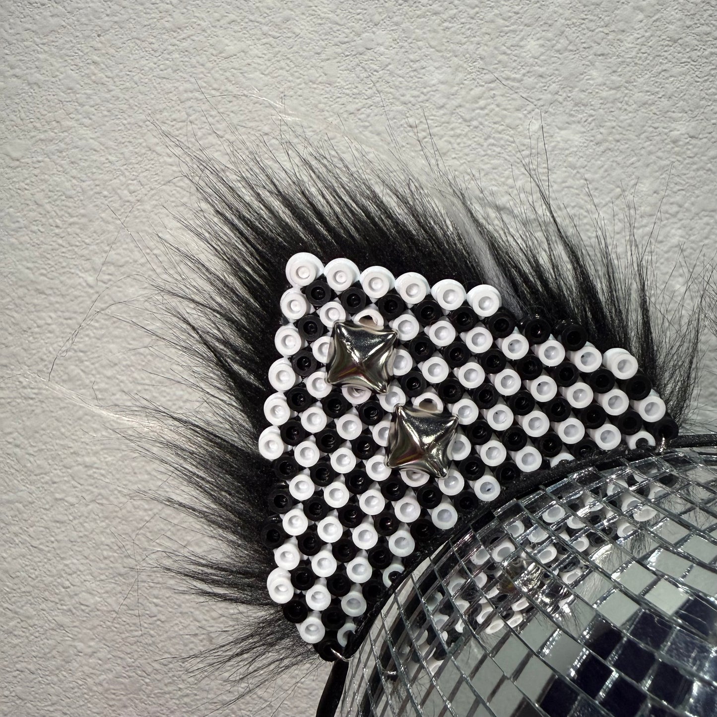 Checker Board Ears