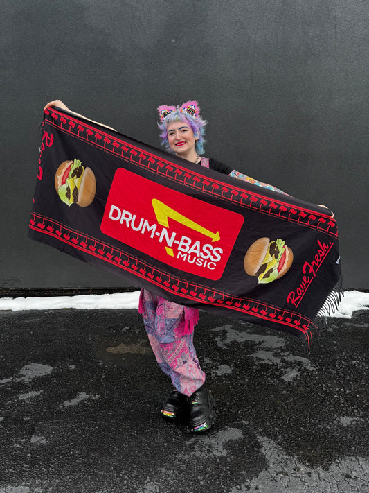 Drum-N-Bass Pashmina