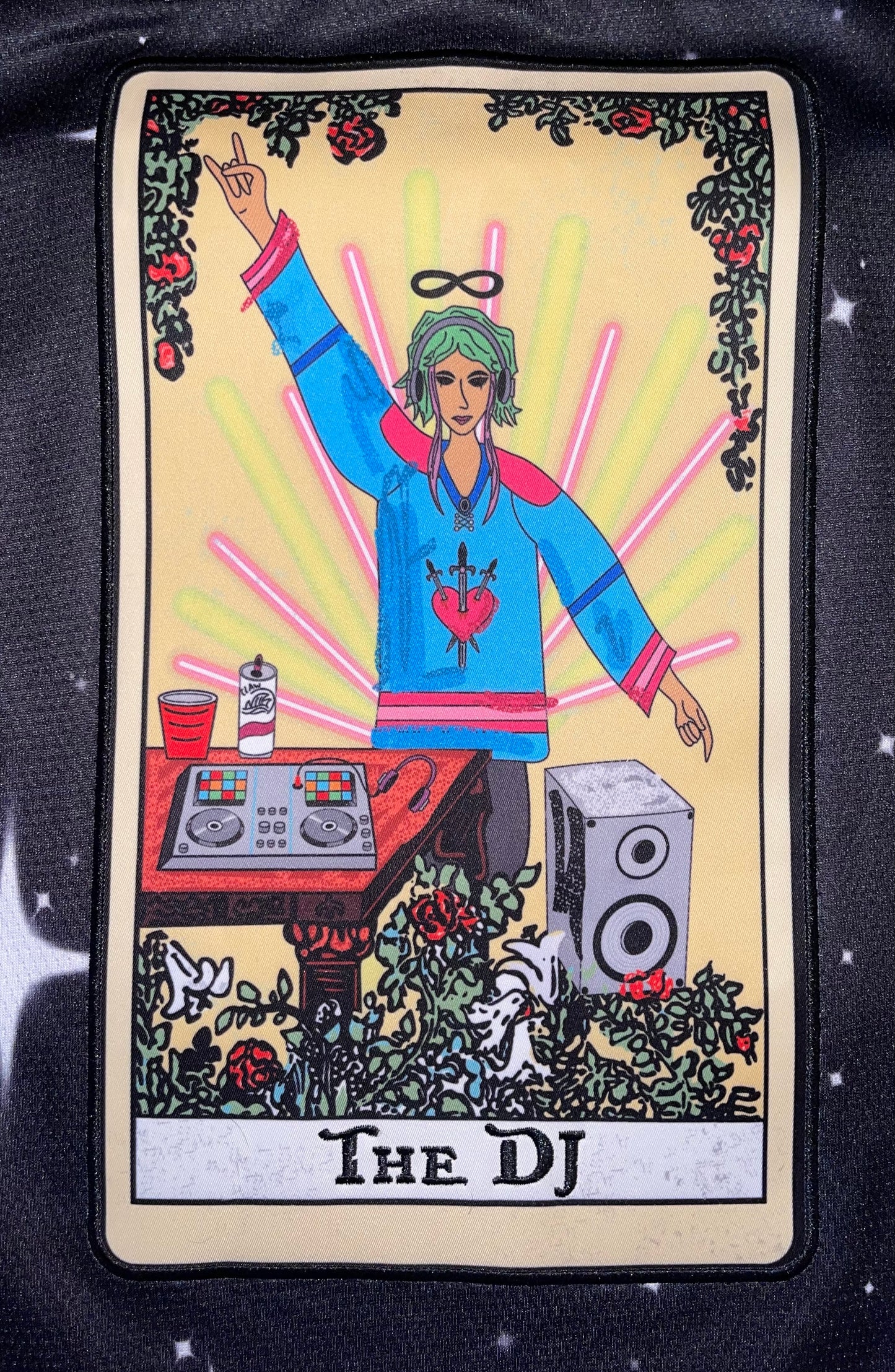 The Raver Tarot Card Hockey Jersey MOON