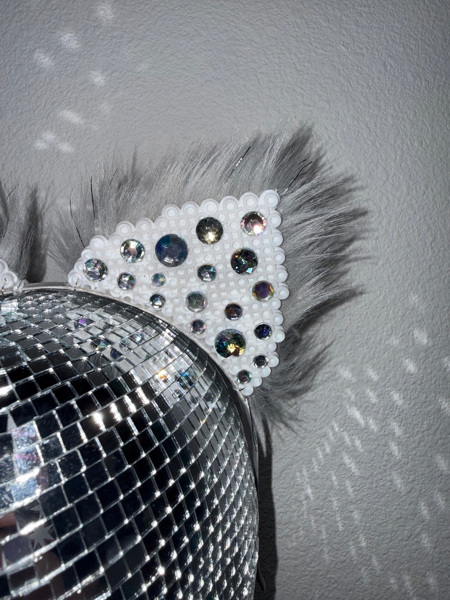 White Sparkle Ears