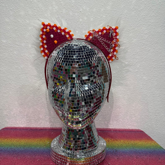 Lesbian Flag Charm Ears ✂️