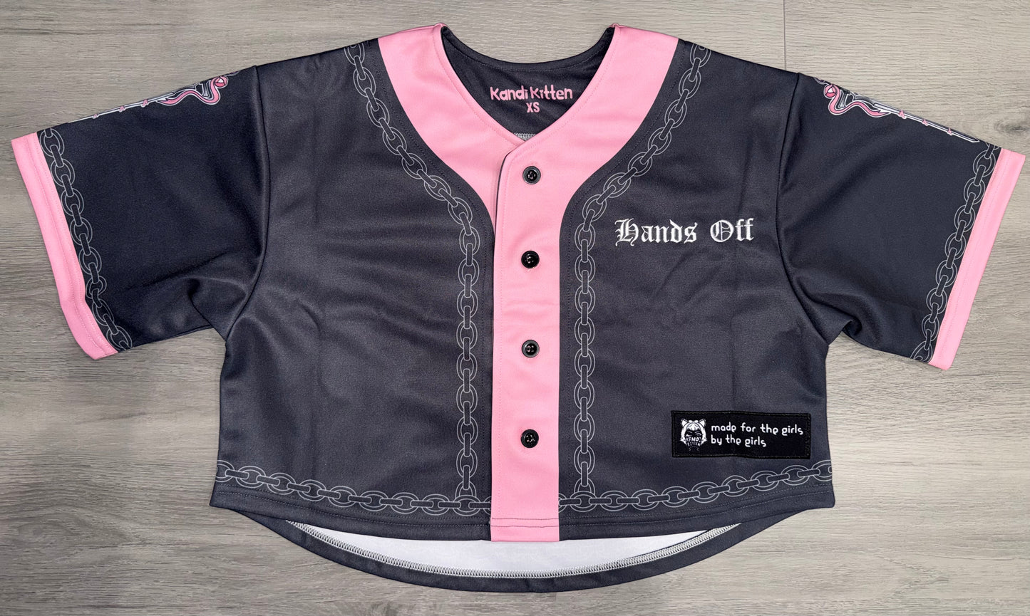 Don’t Touch Me Crop Baseball
