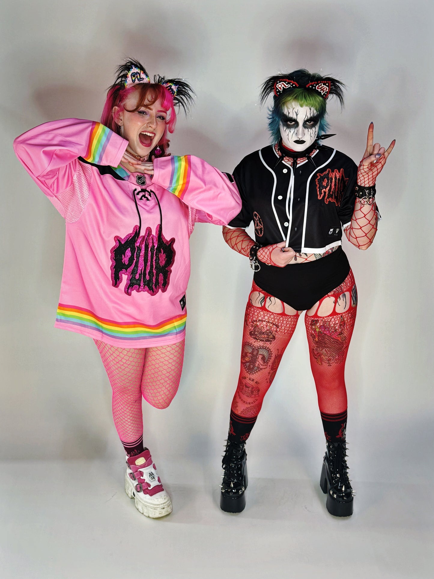 Black Metal Plur Hockey Jersey