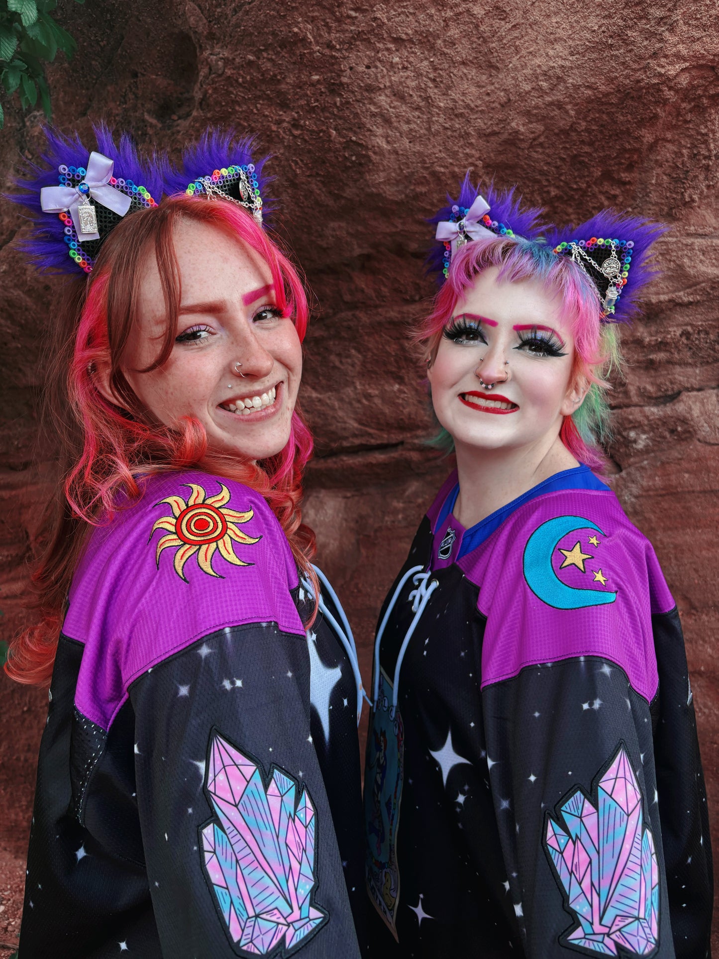 The Raver Tarot Card Hockey Jersey MOON