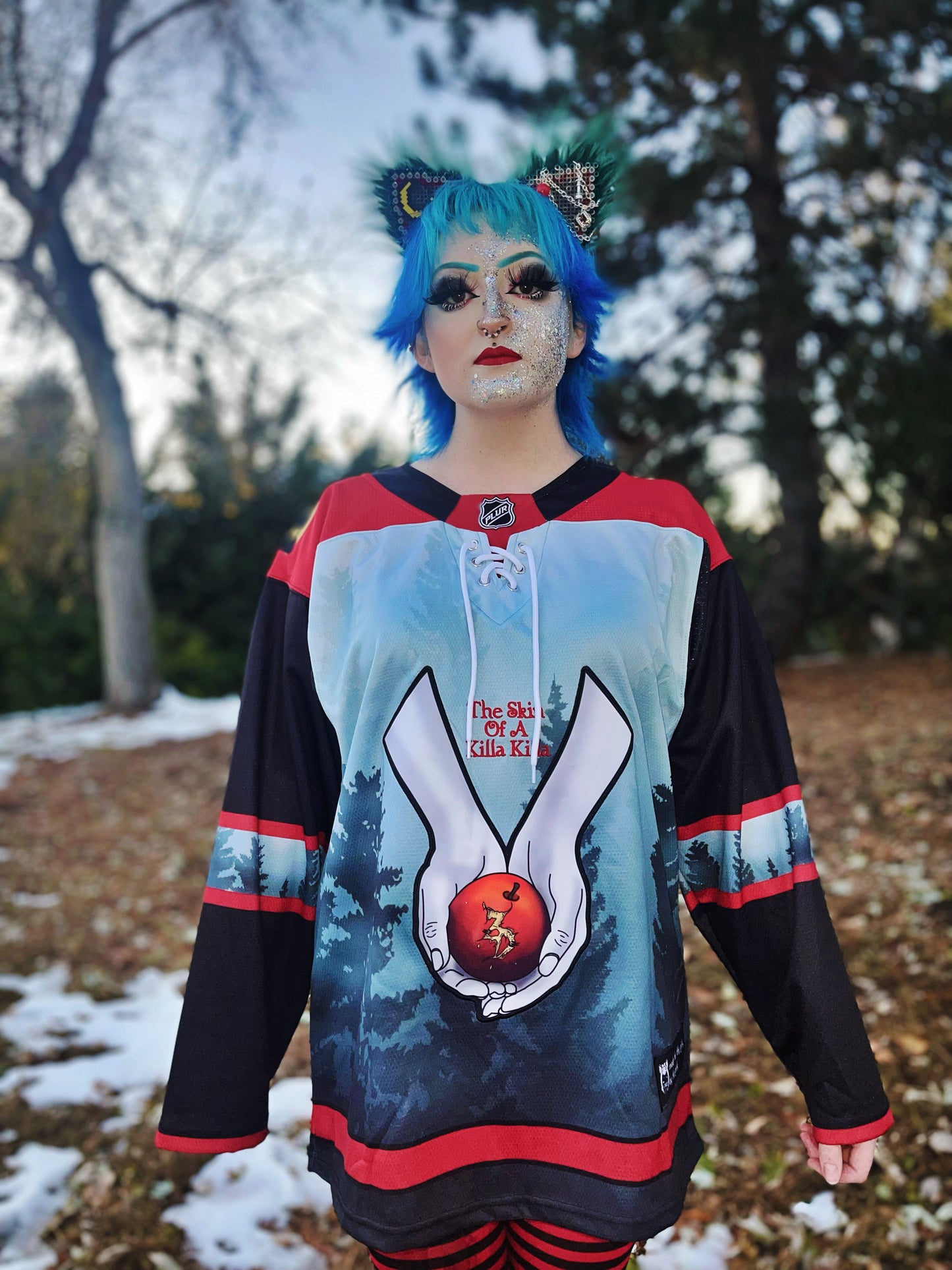 Eyes On Fire Hockey Jersey
