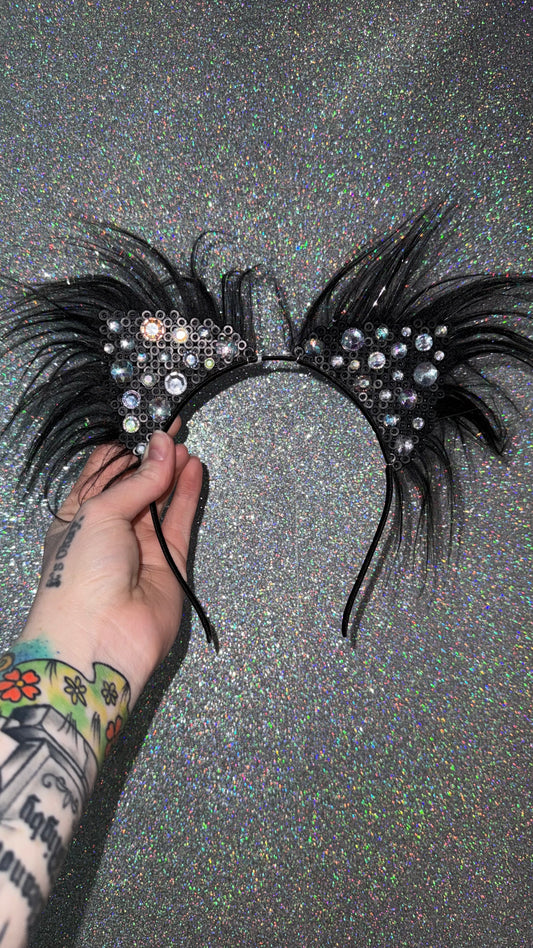 Black Sparkle Ears