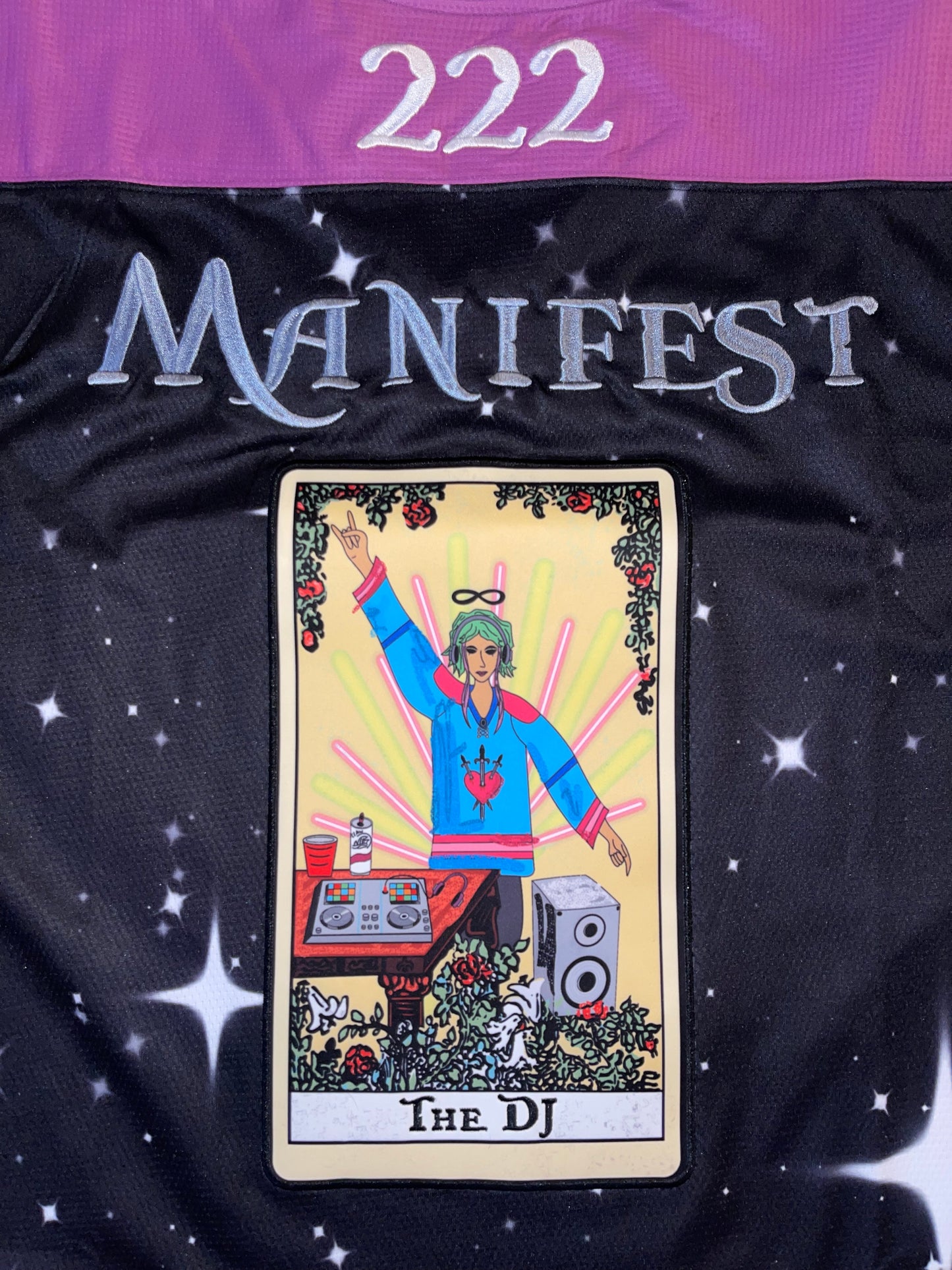 The Raver Tarot Card Hockey Jersey MOON
