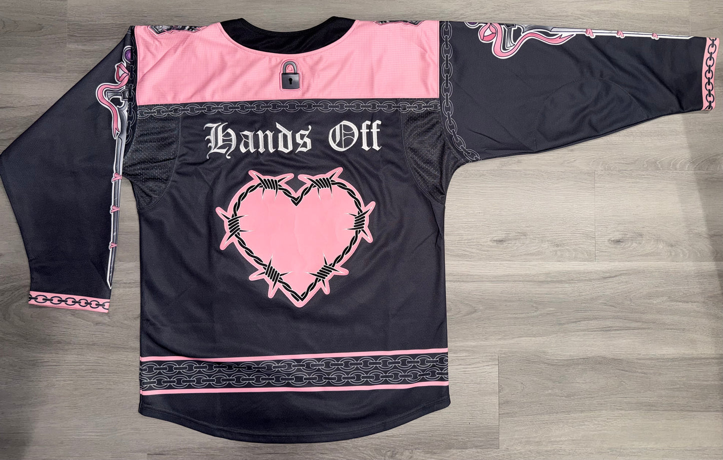 Don’t Touch Me Hockey Jersey