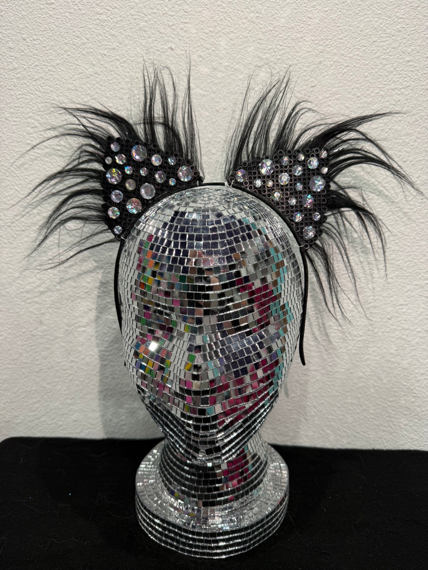 Black Sparkle Ears