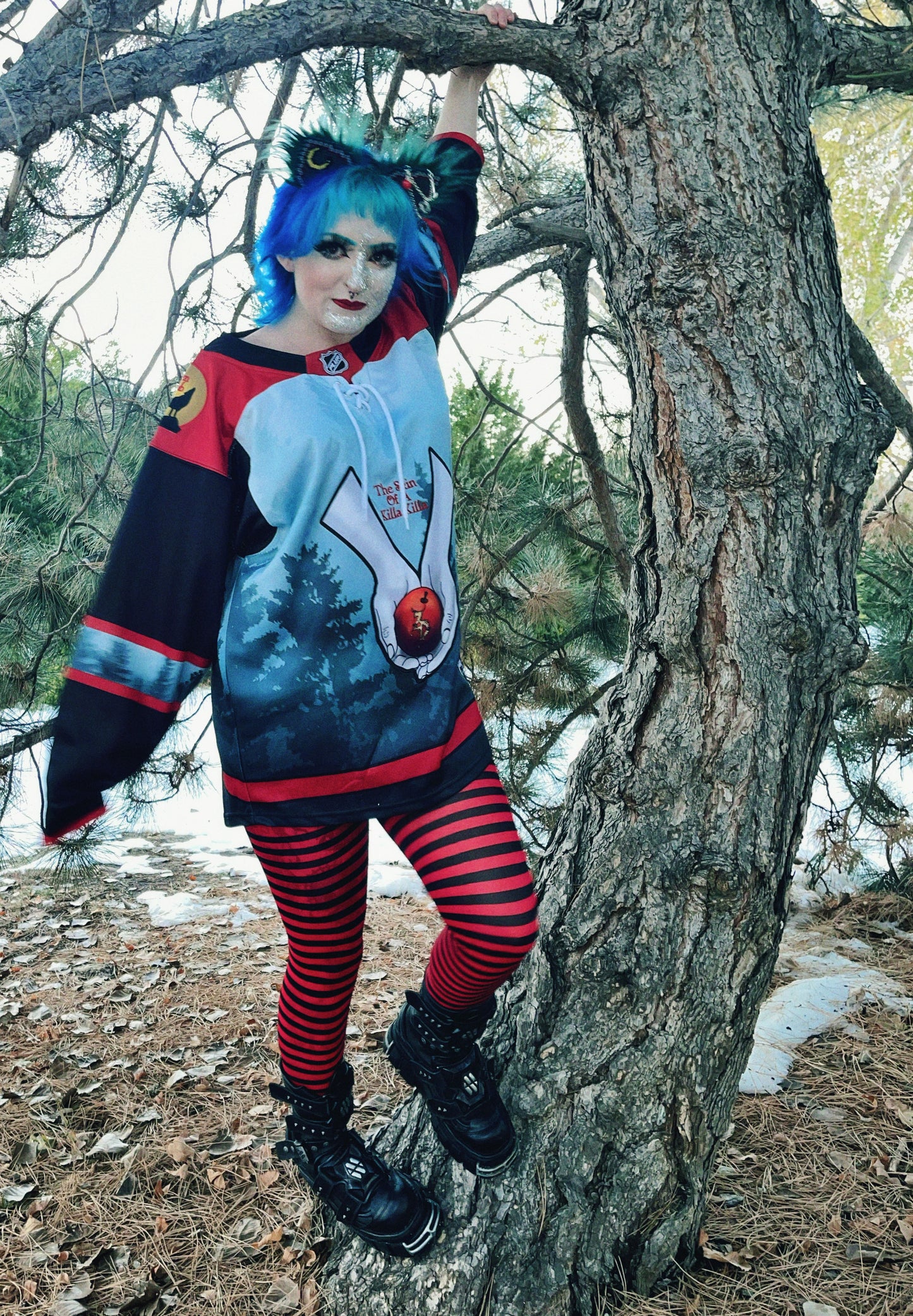 Eyes On Fire Hockey Jersey