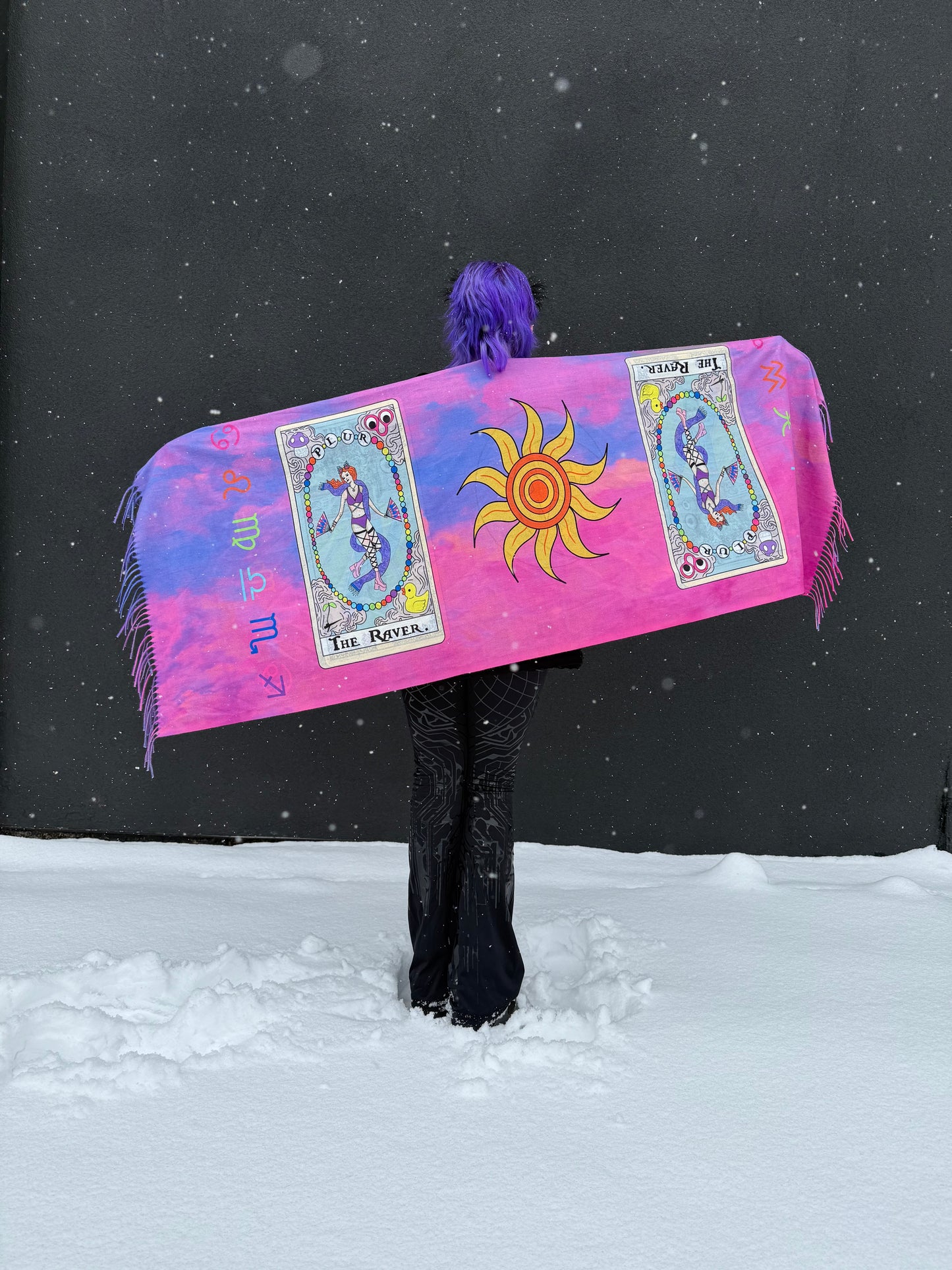 Tarot Card Pashmina