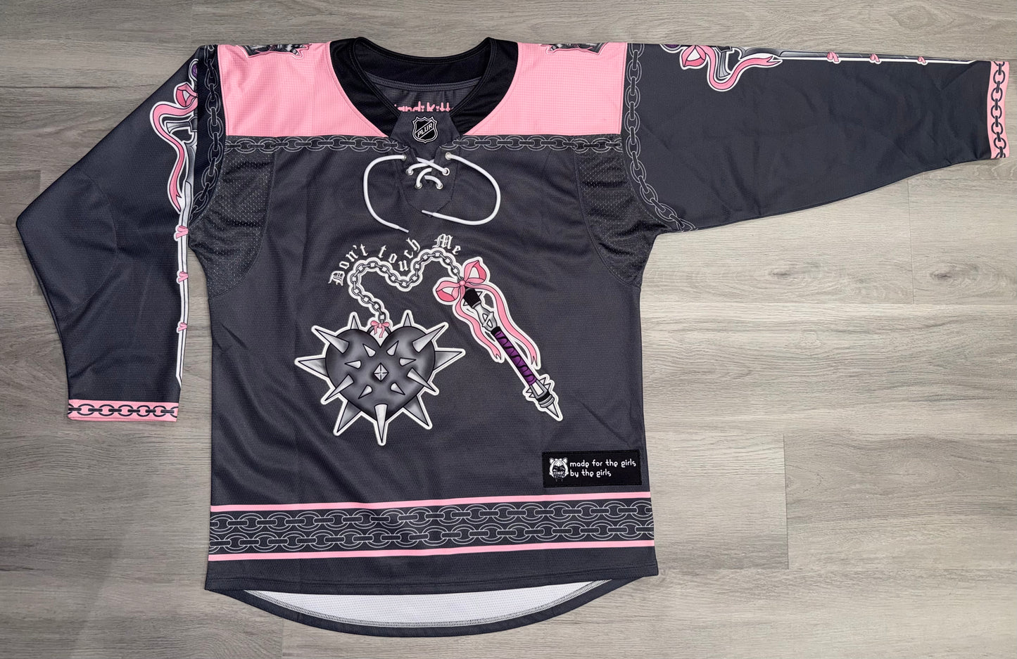 Don’t Touch Me Hockey Jersey