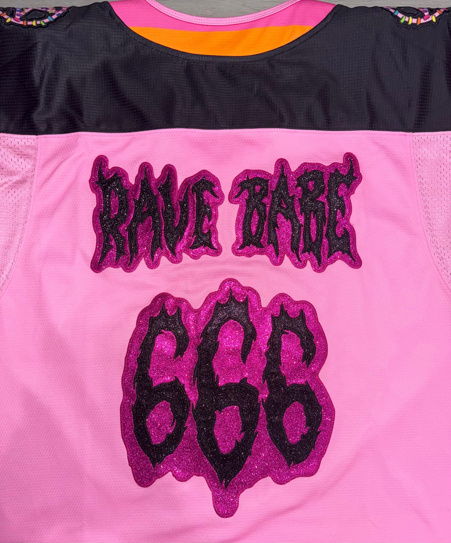 Black Metal Plur Hockey Jersey