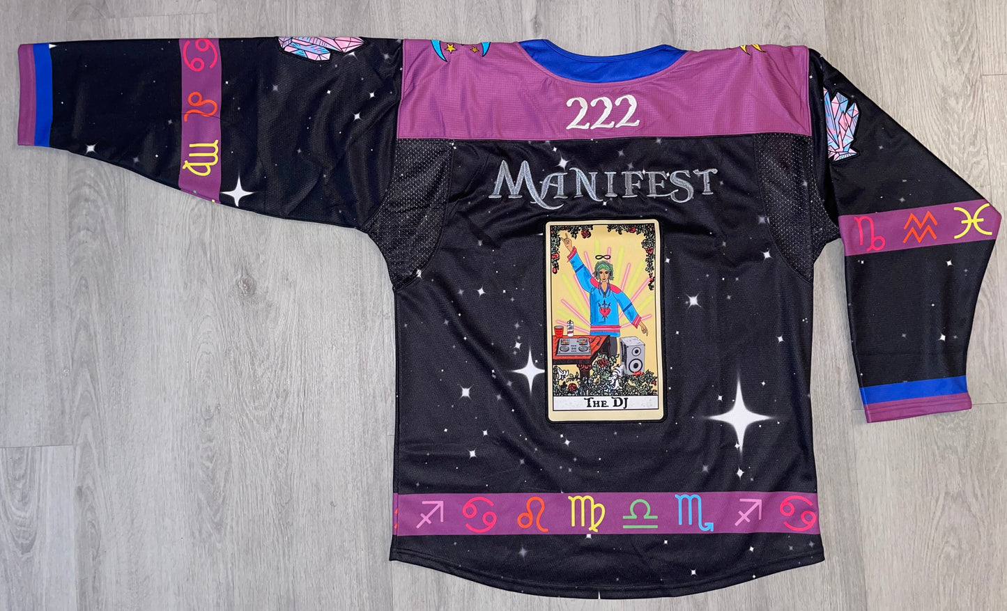 The Raver Tarot Card Hockey Jersey MOON