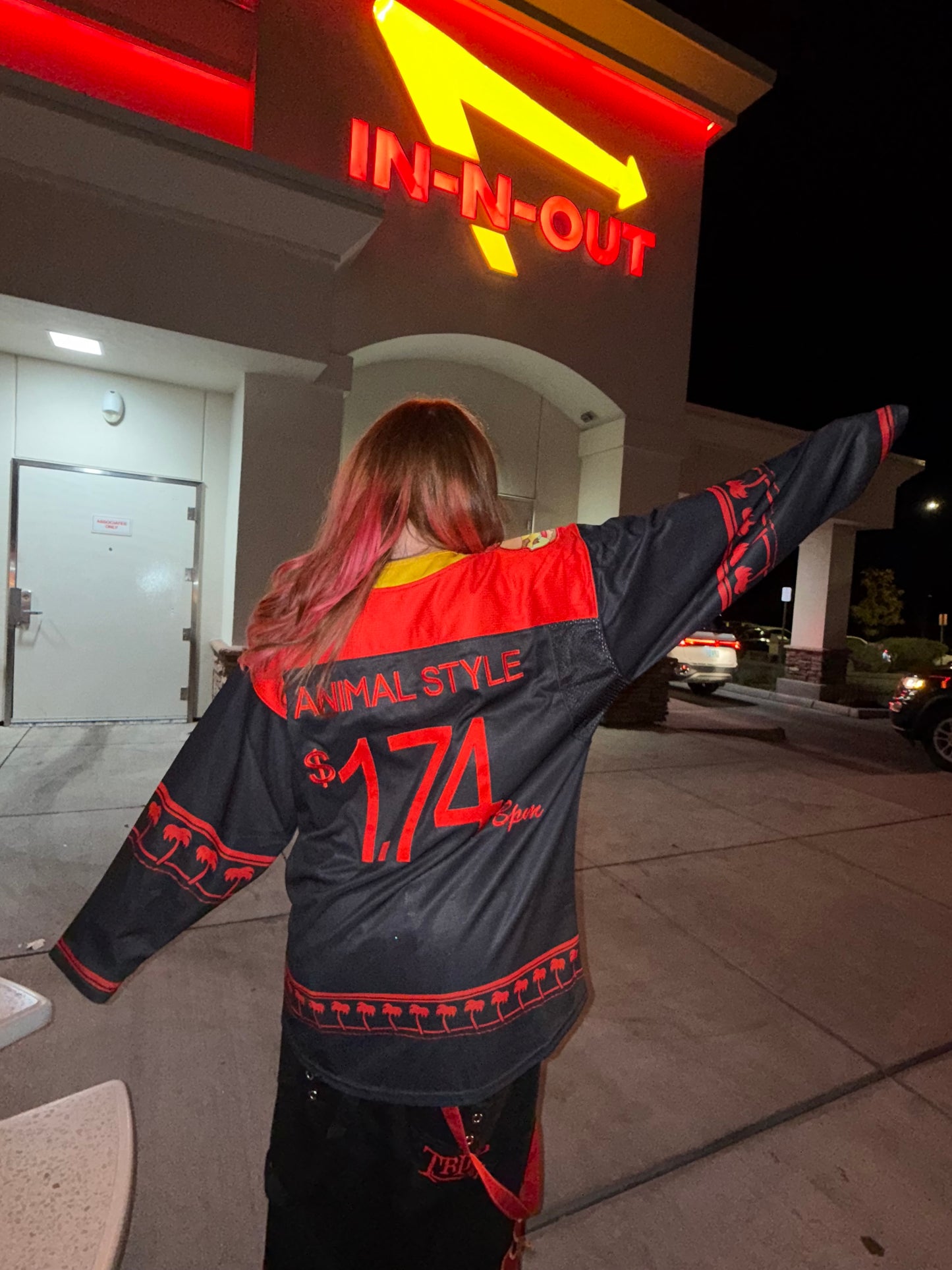 Dark Drum-N-Bass Hockey Jersey