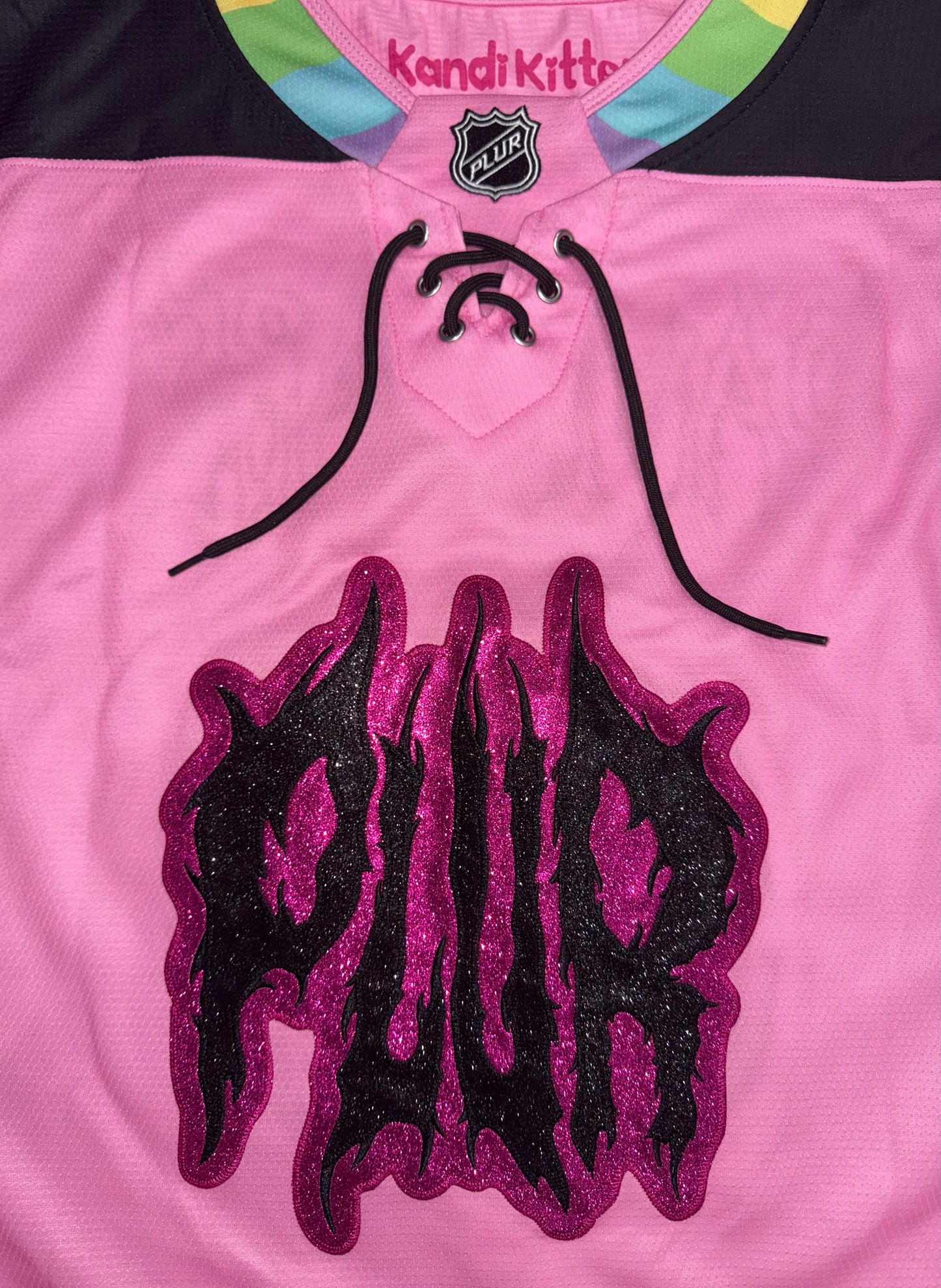 Black Metal Plur Hockey Jersey
