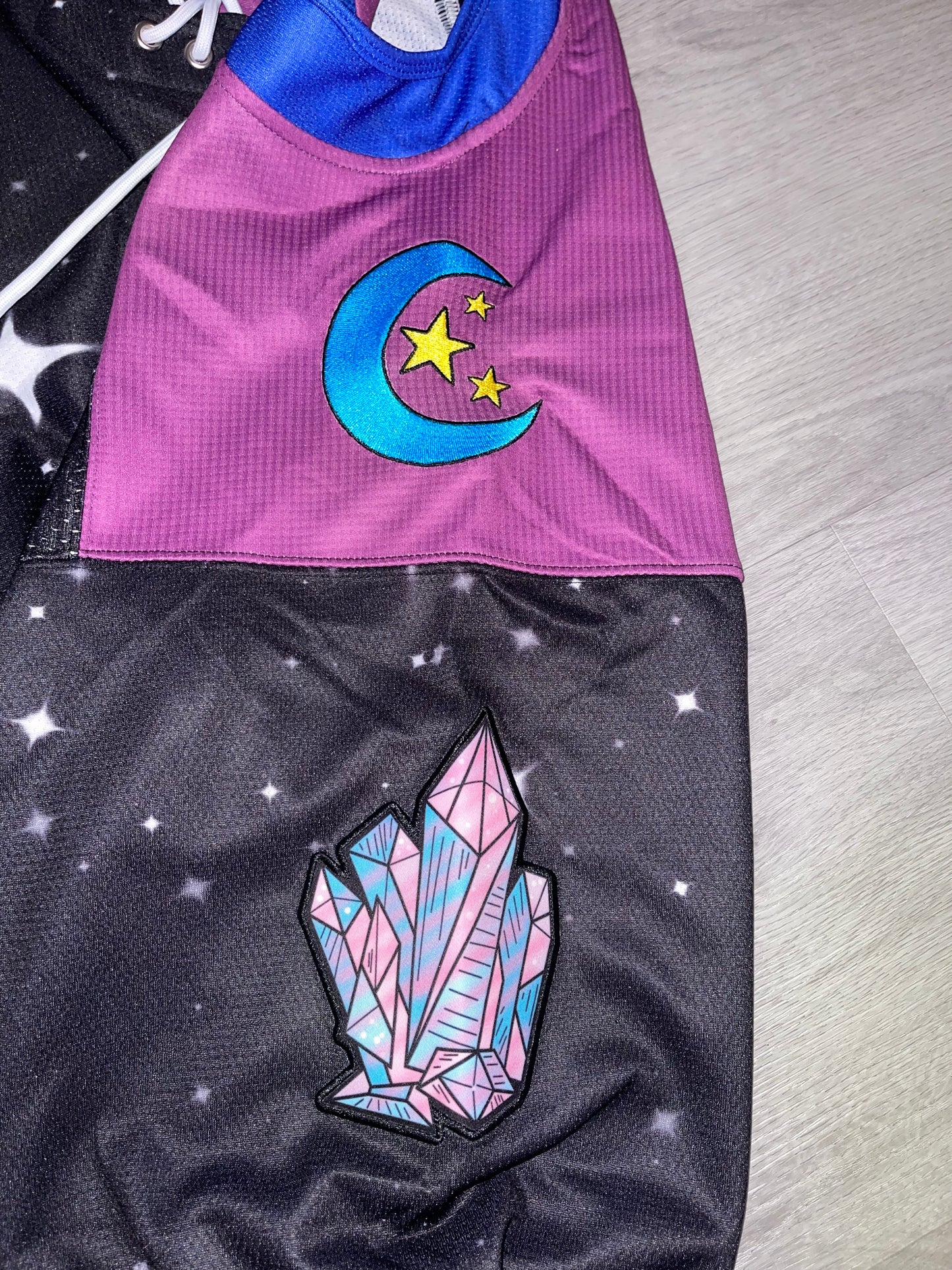 The Raver Tarot Card Hockey Jersey MOON