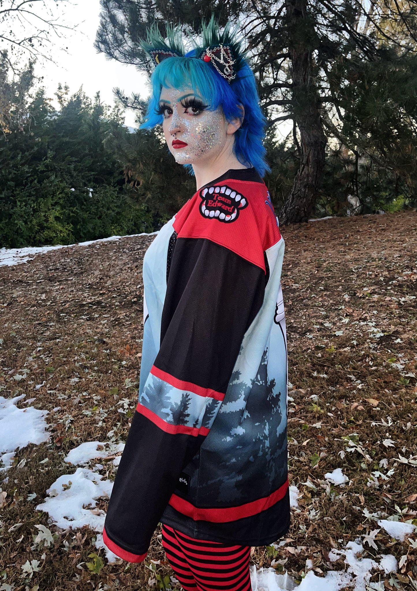 Eyes On Fire Hockey Jersey