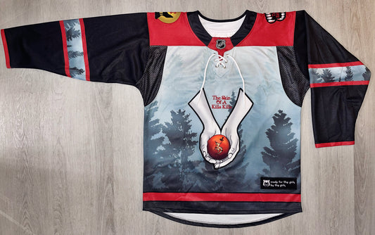 Eyes On Fire Hockey Jersey