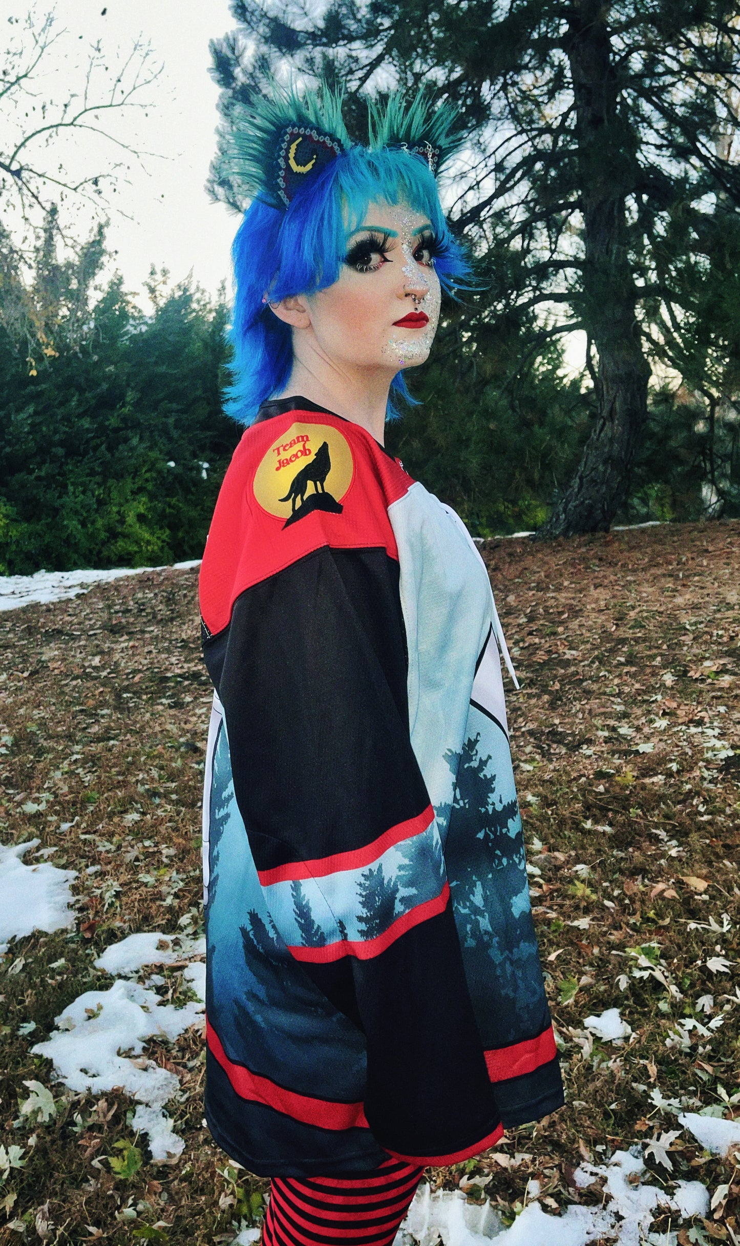 Eyes On Fire Hockey Jersey