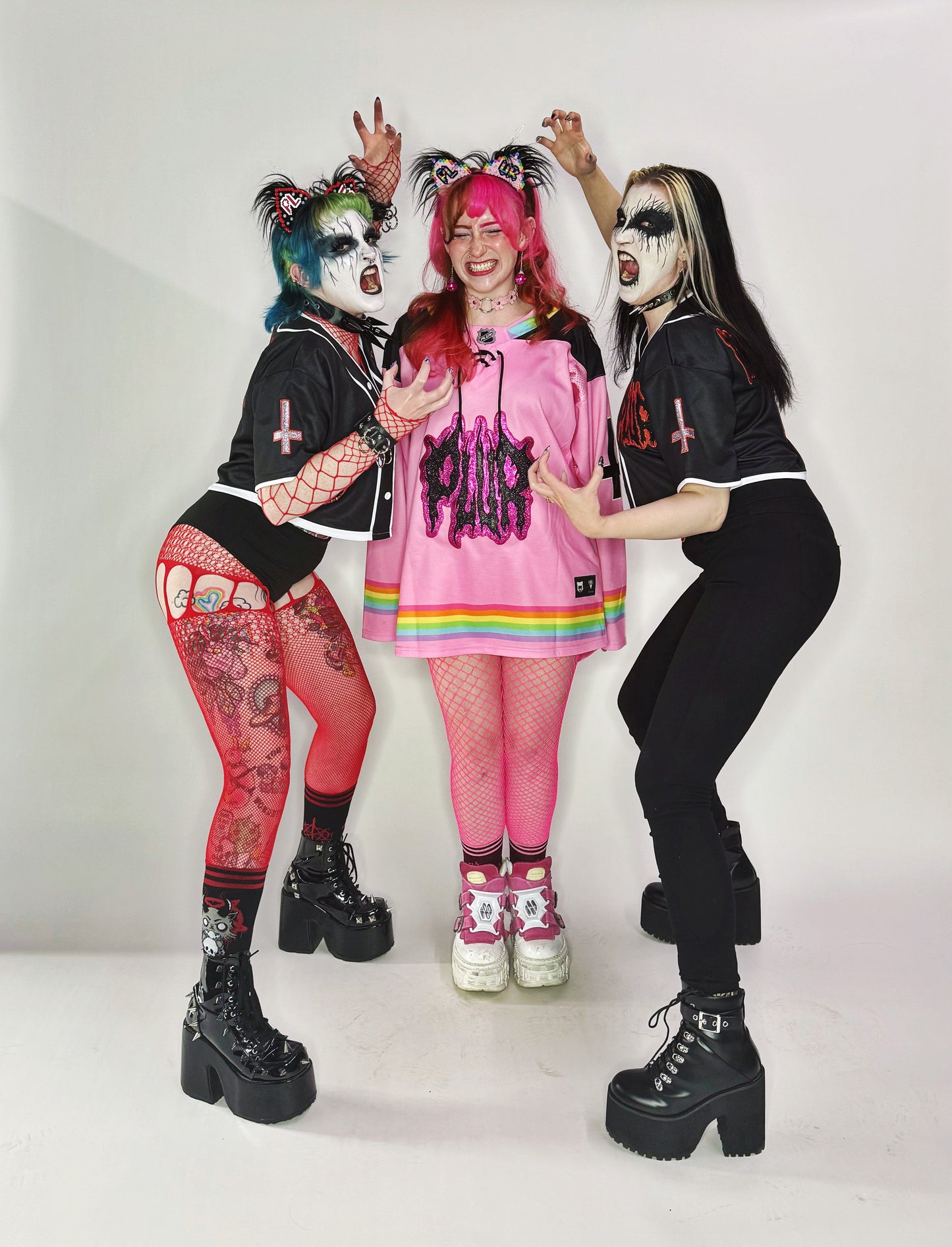 Black Metal Plur Hockey Jersey