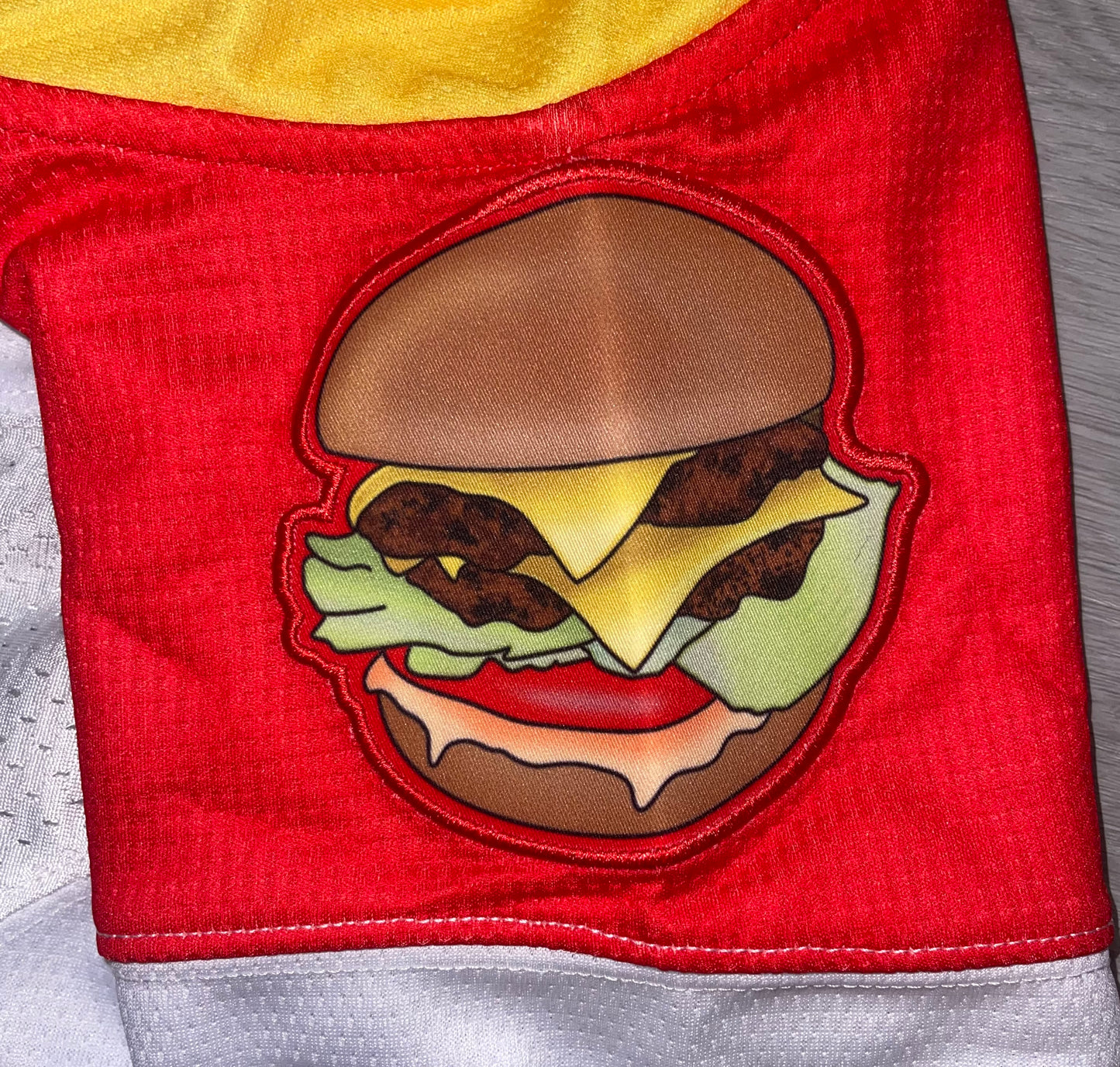White Drum-N-Bass Hockey Jersey