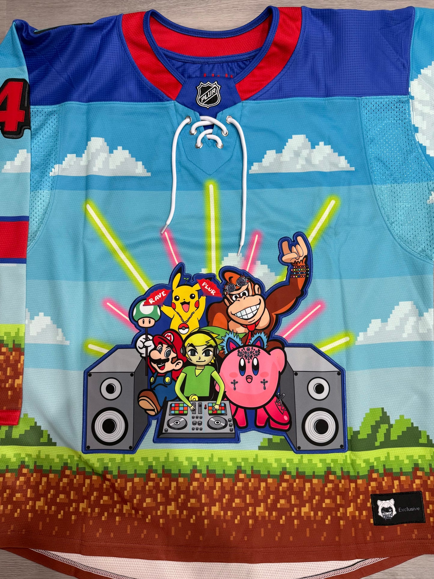 Super Bass BROS Hockey Jersey
