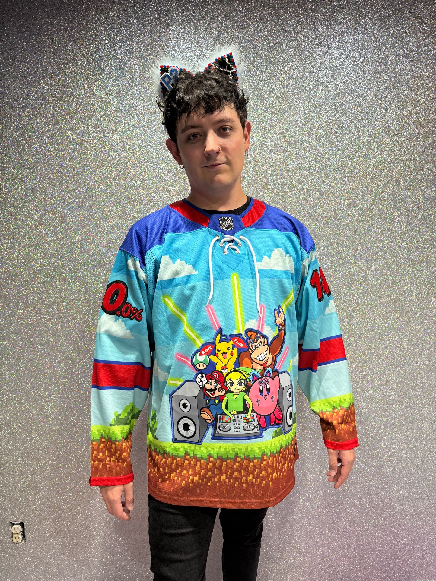 Super Bass BROS Hockey Jersey